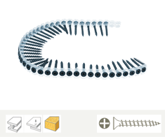 powerline drywall screw sharp point