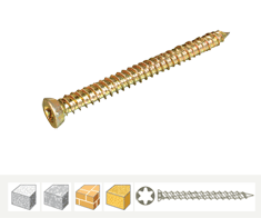 powerline drywall screw sharp point